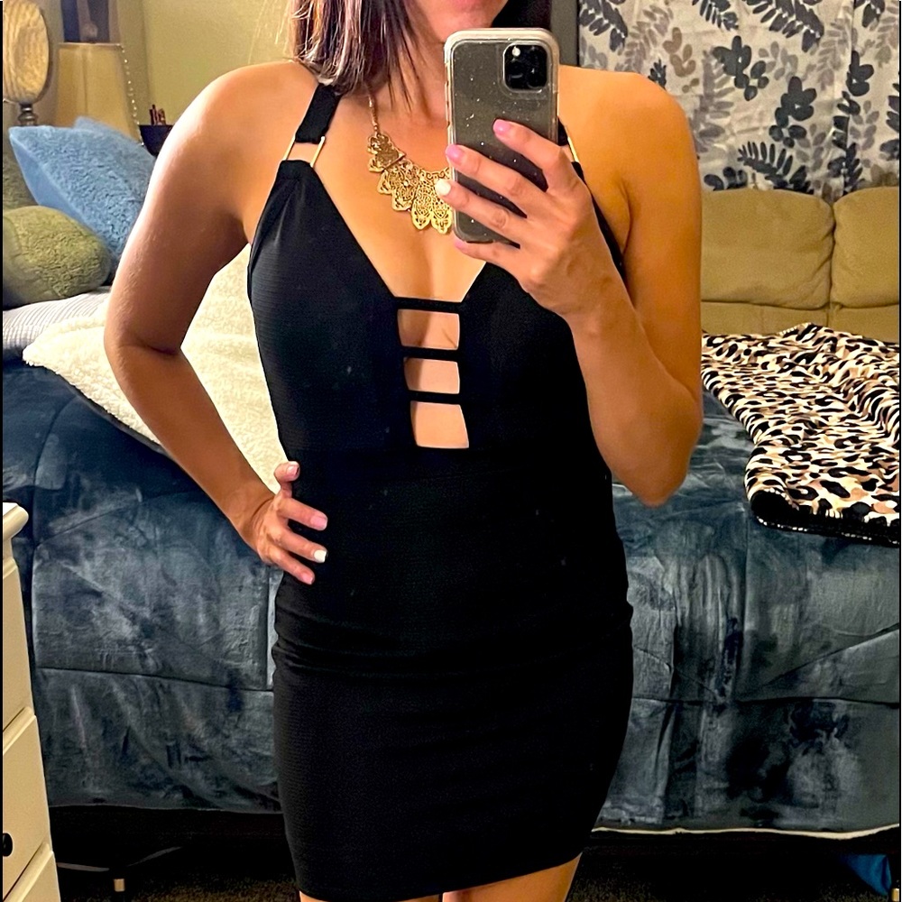Bebe black dress